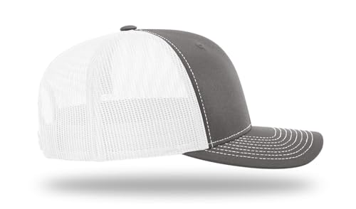 Image of Richardson 112 Trucker Hat - Premium Blank Baseball Cap, Adjustable Snapback Hat - Structured Six Panel Richardson Blank Hats