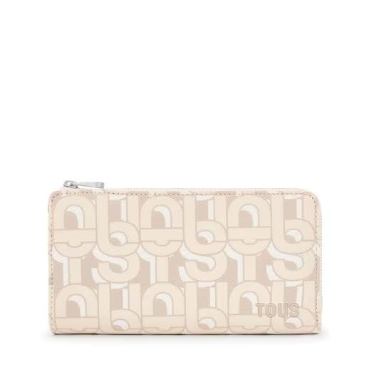 TOUS Billetera Mediana T Manifesto Beige | 395910148