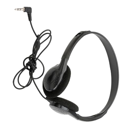 Wired Headphones with Ergonomic Lightweight Design High Performance Stereo Sound for Computer Gaming and Music Use Comfortable Wear for Headsets