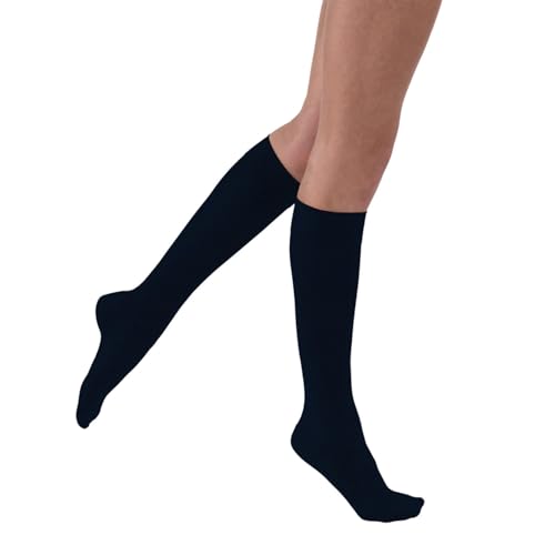 Image of JOBST UltraSheer Knee-High 20-30 mmHg Closed Toe Compression Stockings for Women, Medical Compression For Varicose and Spider Veins, Helps Prevent Swelling