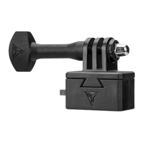 Image of YELLOWFIN Action Camera Quick Release Adapter with 1 /4 Inch Screw, Universal Compatible for Insta360 DJI Action SJCam, Fast Detach Base for Selfie Stick Tripod Extension Rod(Camera Mount)