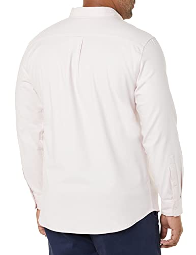 Amazon Essentials Men's Oxford Shirt, Slim-Fit Stretch, Long-Sleeve, Button Up, Pale Pink, X-Large - image 2