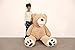 Banabear Orsacchiotto XXL Gigante 200 cm Orso de Peluche Teddy Bear Peluche Morbida, Perfetto per Compleanno, Natale, Giocattolo