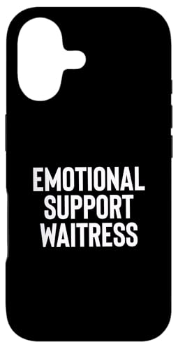 Fun Emotional Support Home Waitress Therapy Joke �X�}�z�P�[�X iPhone 17 �p