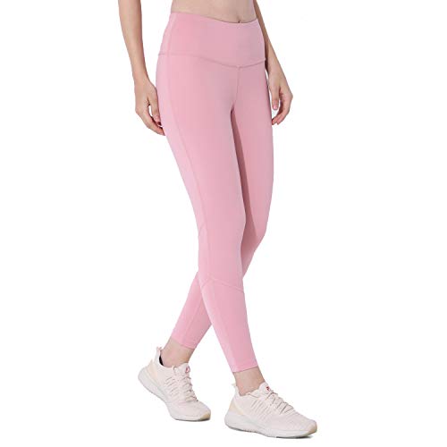 Image of Silvertraq Women's Slim Fit Polyester Blend Leggings (W101$P Light Pink XS)