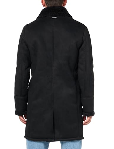 Guess Men's Warm Faux Shearling Coat3