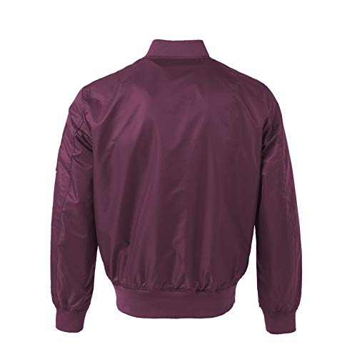 Image of CORIRESHA Mens Apollo NASA Patches Slim Fit Bomber Jackets Windbreaker