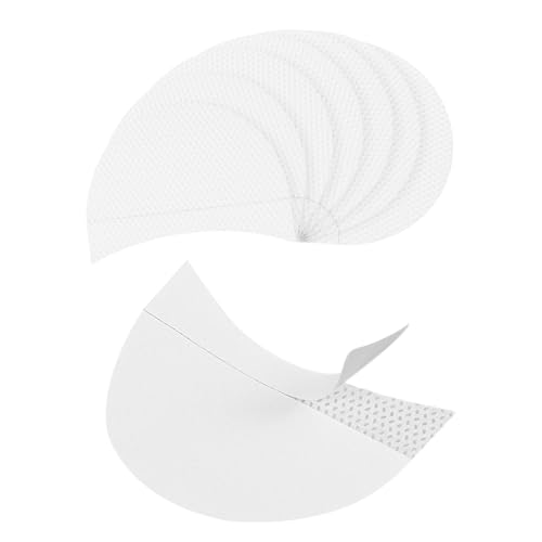 YBEATY 200 Pcs Eyeshadow Pads Eye Shadow Pads Tape Eyeshadow Stencil Patches Lint Free Gel Pad for Prevent Makeup Residue Eyeliner Eyelash Extensions Lip Tinting Makeup
