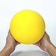Aiyouwei weicher, geräuschloser Schaumstoffball, Schwammball, Indoor-Aktivitätsball, Kickball, Dodgeball, Spielplatzball (gelb, 18cm)