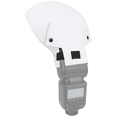 PUSOKEI Speedlite Reflector, Portable Universal Arc-Shape Camera Flash Light Diffuser Reflector, Speedlite Softbox for SLR Cameras Cover