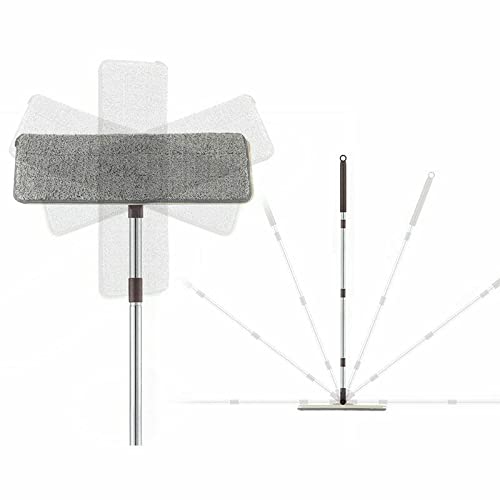 fregona Piso MOP Cerámica Tile Limpieza Herramienta Microfibra Mater Cerámica Lavado Mano Lavado Hogar 360 Grado ACENDIBLE 2pcs mop (Color : 2 mops Pads)