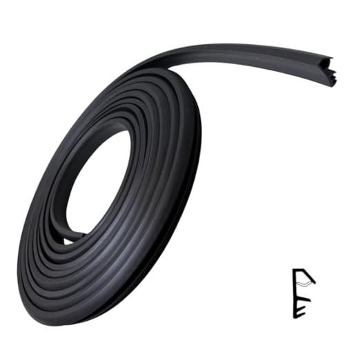 Premium Flügelfalzdichtung für Holzfenster- u. Türen - 5 Meter - Farbe: schwarz Premium Flügelfalzdichtung für Holzfenster- u. Türen - 5 Meter - Farbe: schwarz