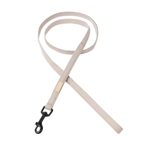FuzzYard Life Dog Lead | Size L | Stylish Premium Cotton Design in Sandstone Perfect for Everyday Walking and Training