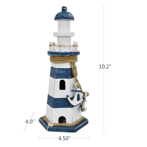 Woodenlighthousedecorationwithlightsnauticaltabletopcenterpiecedecorativetowerlightoceanbeachthemedsculptureindooroutdoorwoodcoastaldecorforpartymanteltable102hblue Urban Country Home Decor Wooden lighthouse decoration with lights nautical tabletop centerpiece decorative tower light ocean beach themed sculpture indoor outdoor wood coastal decor for party mantel table 102h blue urban country home decor