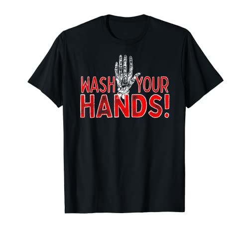 Gesundheitshinweis: Hände waschen T-Shirt
