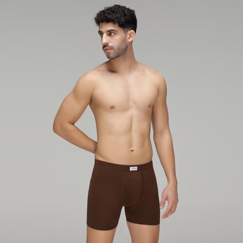 Image of Amul Comfy Men's Trunk Underwear | Soft Outer Elastic | Soft Waistband | Breathable Comfortable Innerwear | Pack of 10 | Color May Vary