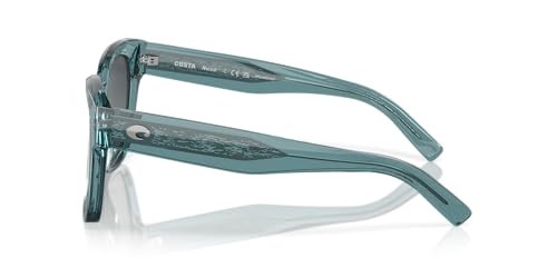 Costa Woman Sunglasses Deep Crystal Aquamarine Frame, Gray Gradient Lenses, 54MM3