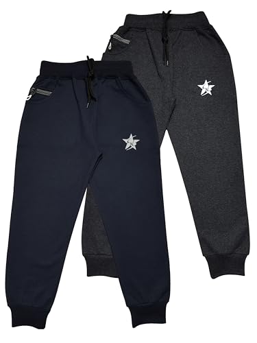 Image of STARLATH Track Pants for Boys, Cotton Lowers and Pajama for Boys (Pack of 2)