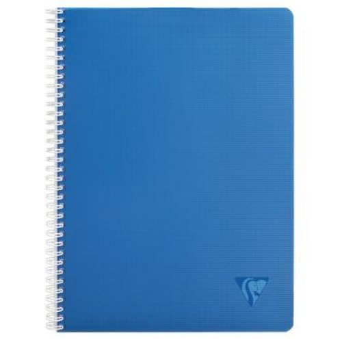 Lot de 10 Cahier Linicolor Intensive A4, 100p./50 feuilles 90 g/m² reliure intégrale, couv. polypro assortis, quadrillé 5x5
