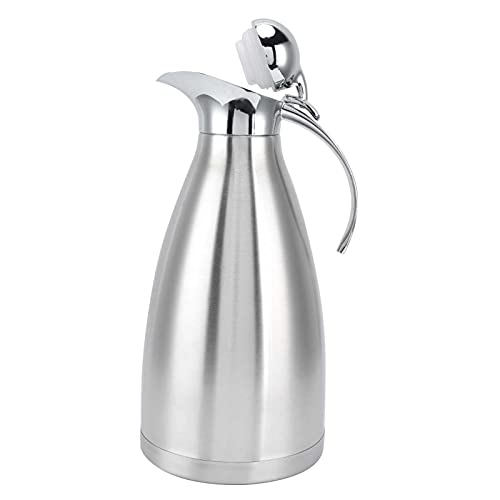 DOACT Té de Aislamiento, Jarra de Vacío Jarra de Acero Inoxidable Aislamiento Térmico Hervidor de Agua Fría Agua Caliente Cafetera café Termos Aislados con para té o café Caliente