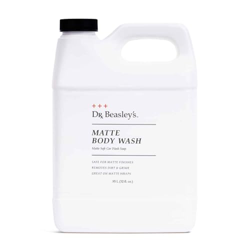 Dr. Beasley's - MP10D32 Matte Body Wash - 32 oz. Premium Matte Car Wash Soap, pH Balanced, Readily...