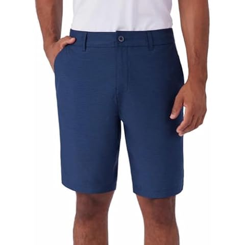 Hang Ten Men's Hybrid Series - Everyday 20" Hybrid Short in Blue | Everyday 20" Hybrid Short, 36 Cover