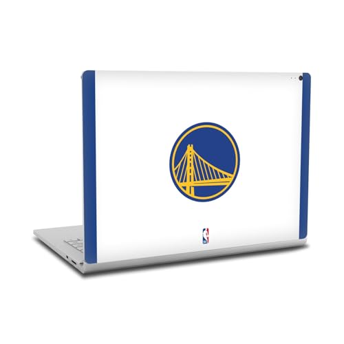 Skin NBA Golden State Warriors blanc en vinyle pour protection et sticker Microsoft Surface Book 2