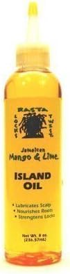Rasta Jam Mango & Lime Island Oil 8 oz.