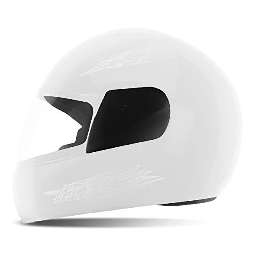 PRO TORK LIBERTY 4 SOLID WHITE CAPACETE FECHADO TAMANHO 60