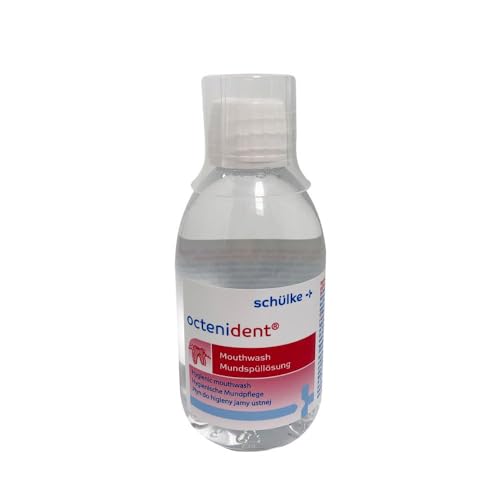 Produktbild Schülke & Mayr GmbH Schülke octenident® -INT- Mundspüllösung, pH-neutral, Erfrischende Mundspülung zur hygienischen Mundpflege, 60 ml - Flasche 70003583