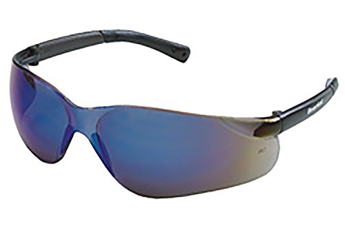 Promo Discount Up To 70% Off MCR Safety BearKat BK118 Blue Mirror Lens Safety Glasses, ANSI Z87+ with Uv Protection
