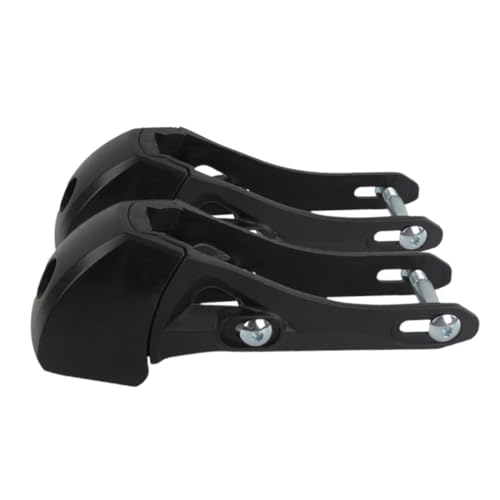 Kisangel 2 Piezas Cabeza de Freno de Patines Cabezal de Freno para Patines en línea Kit de Frenos para Patines en línea Frenos de Patines en línea Frenos de Scooter el plastico Black