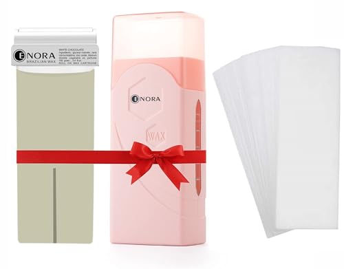 ENORA Roll On Wax Kit, Waxing Kit For Hair Removal With 1 Soft Wax Cartridge And Wax Strips, Professional Wax Heater Machine For Women Sensitive Skin(White Chocolate, 150 G) (B0C5F6FFGV) Amazon Price History, Amazon Price Tracker