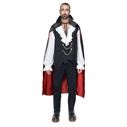 Costume de vampire pour homme EraSpooky : un déguisement complet pour éviter les pannes d'idées