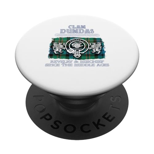Clan Dundas Dundas escocés apellido PopSockets PopGrip Intercambiable