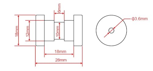 Jeu de roues support acier hydraulique pour modèle RC 1/12 - 2