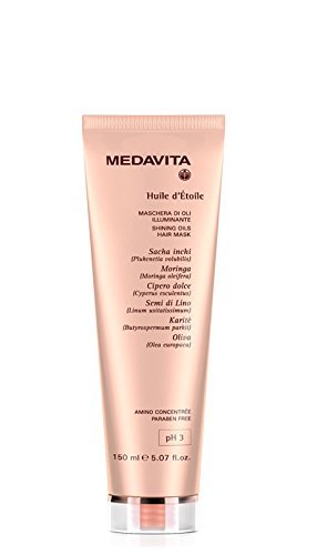 Medavita | Huile d'Etoile Maschera di Oli Illuminante 150 ml, Maschera Capelli Effetto Leggero, Made in Italy