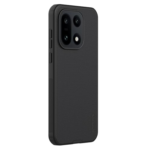 Image of Nillkin Case for OnePlus 15 (1+15) (6.78 inch Inch) Super Frosted Shield Pro Magnetic Hard Back Soft Border (PC + TPU) Cover Raised Bezel Camera Protect Black Color
