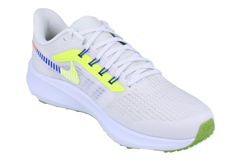 Nike Men's Air Zoom Pegasus 39 Running Shoe, White/Black-Summit White-Volt, 8.5 M US4