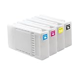 Conception haute capacité : chaque cartouche offre une capacité d'encre de 110 millilitres, prenant en charge des sessions d'impression prolongées et réduisant la fréquence de remplacement des cartouches.