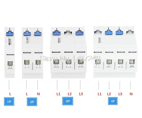 Disjoncteur 3P de protection triphasé 25V pour installations électriques de sécurité - 3