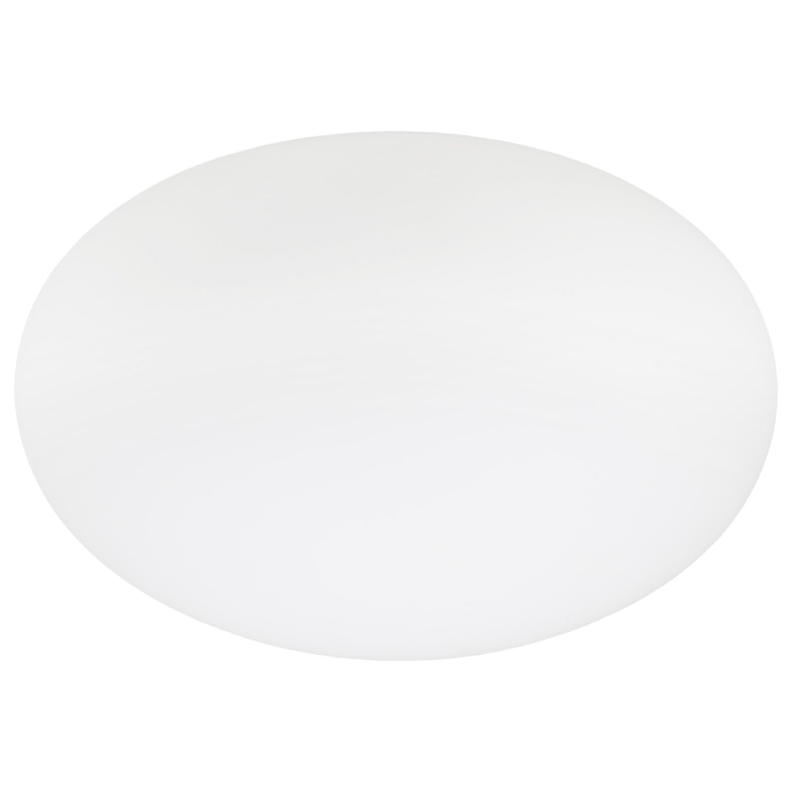 Tofficu Replacement Glass Globe Lampshade G9 Threaded Small Elliptical Ball Cover for Table, Wall and Pendant Lighting Fixtures