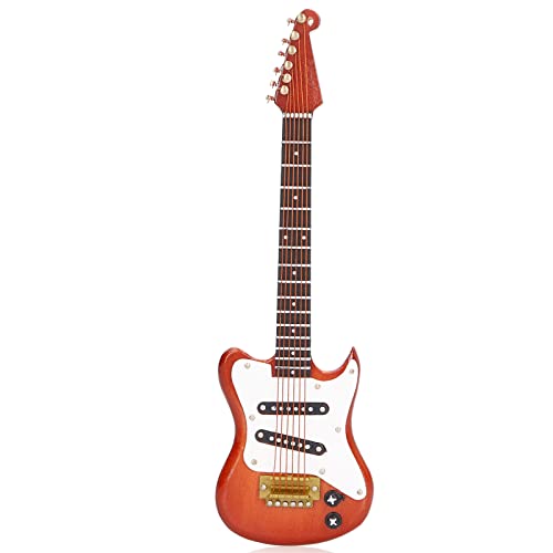 Modèle de guitare, décoration Belles lignes Modèle de guitare miniature pour bibliothèques pour salle de musique - Les Beatles, Paul McCartney, John Lennon, RIngo Starr, George Harrison Modèle de guitare, décoration Belles lignes Modèle de guitare miniature pour bibliothèques pour salle de musique