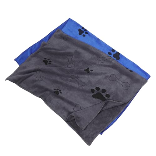 2 serviettes absorbantes en microfibre haute densité pour un séchage rapide