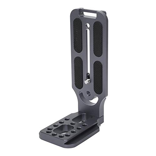 Verbreitern Sie die rutschfeste Mattenkamera L-förmige Platte L-förmige Schnellwechselplatte zur effektiven Befestigung Ihrer Kamera(Gray)