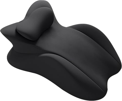 YNOXXTYB Wedge Pillow Ergonomic Memory Foam 27 Support Cushion for Spine Hip & Back Alignment Positioning Intimacy Couples with Removable Cover for Adult Bed Lounge Reading & Relaxation