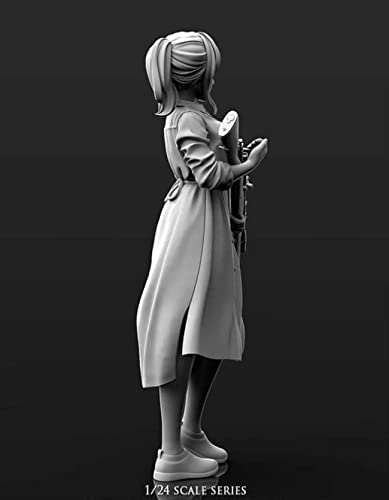 Figura modelo de resina 1/24 sin armar sin pintar miniatura 4