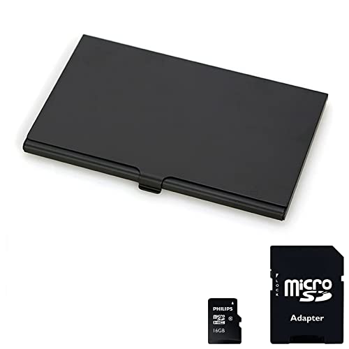 VGEBY étui Pour Carte SIM Support De Boîtier De Rangement En Aluminium à 12 Fentes Pour Carte