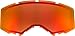Fly Racing Non-Vented Dual Goggle Lens (RED MIRROR/BROWN)