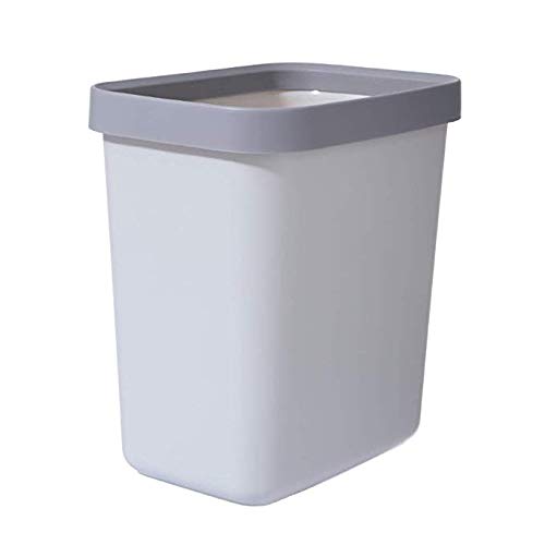 Poubelle 2,6L plastique grande capacité pour cuisine et salle de bain